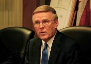 Senator Dorgan. Photo Credit: timjeby, Flickr CC